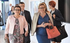 'Mogę tylko wyrazić ubolewanie'. Anna Zalewska o swoim zachowaniu podczas 'Ody do radości'