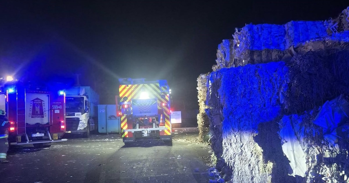 Tragedia w zakładzie recyklingu pod Szamotułami. Mężczyzna zginął straszną śmiercią