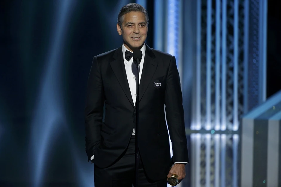 Džordž Kluni na sinoćnoj dodeli Zlatnog globusa