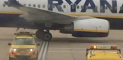 Zderzenie samolotu z Ryanair z Polakami na pokładzie