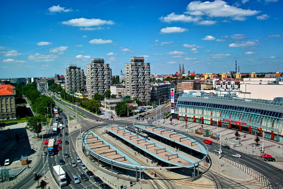 Wrocław, Plac Grunwaldzki