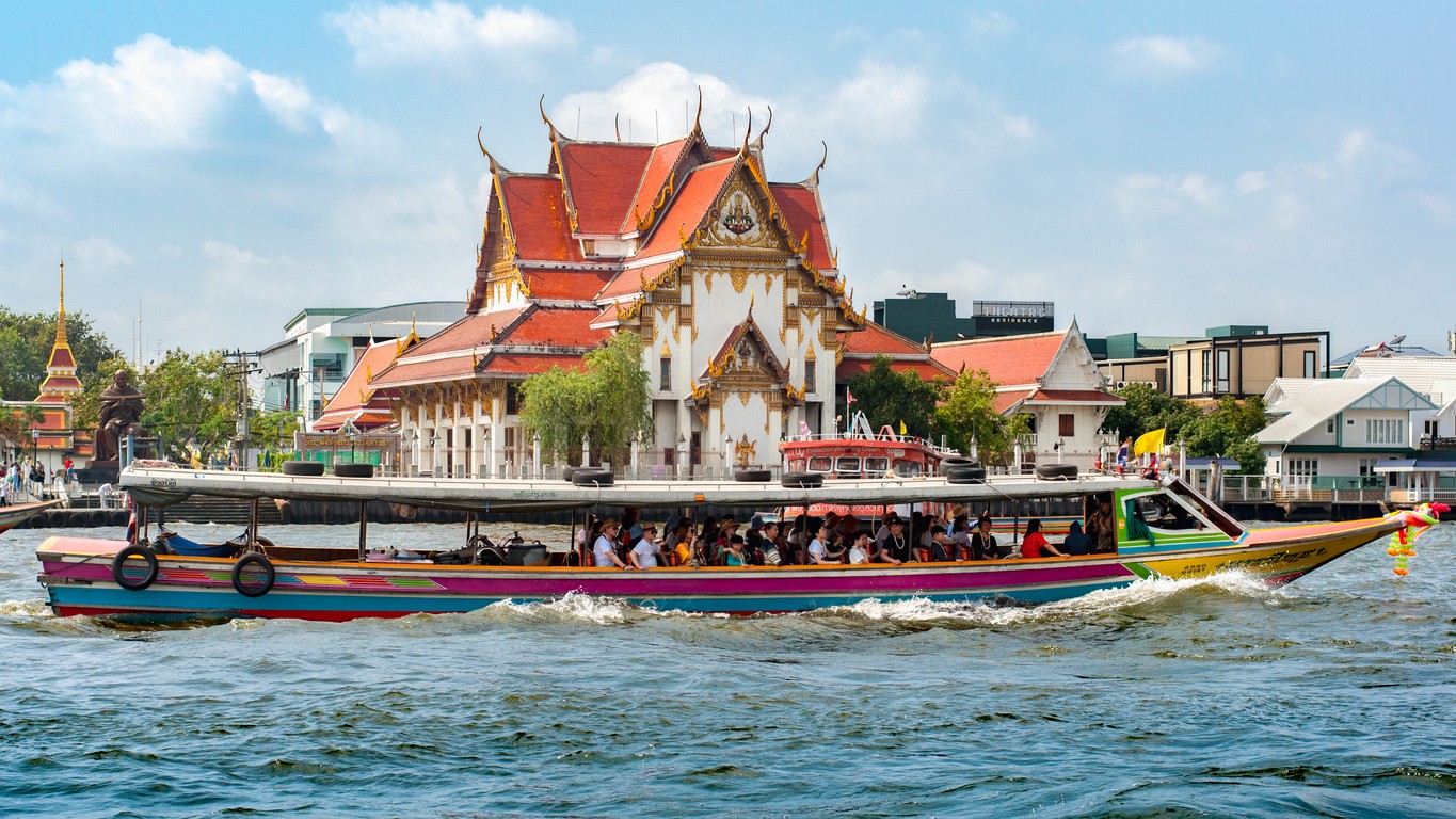 Povodie Chao Phraya v Thajsku.