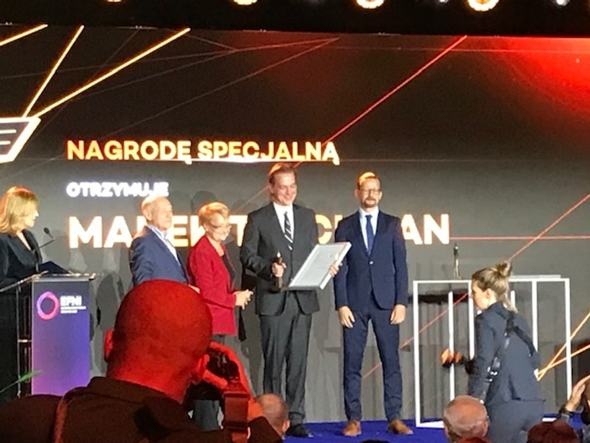Marek Tejchman z Nagrodą Specjalną Konfederacji Lewiatan