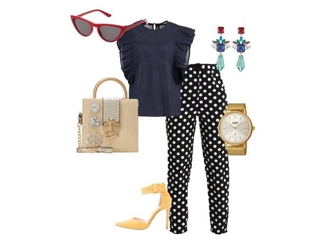 Modne grochy. STYLIZACJE