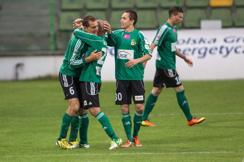 Spotkanie ekstraklasy GKS Bełchatów - Jagiellonia Białystok