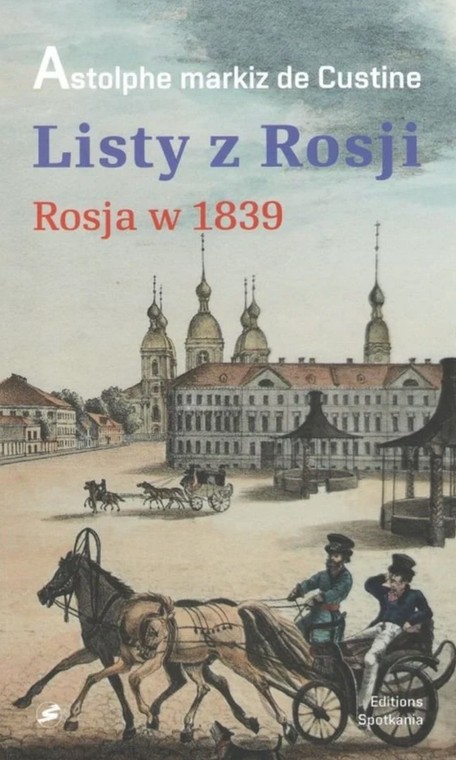 "Listy z Rosji". Okładka polskiego wydania