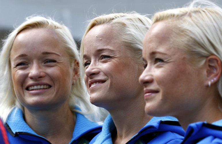 Siostry Liina, Lily i Leila Luik wystartowały w maratonie, ale żadna z nich nie zdobyła medalu