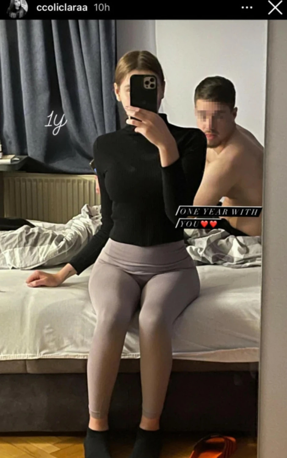 Lara Čolić sa bivšim dečkom