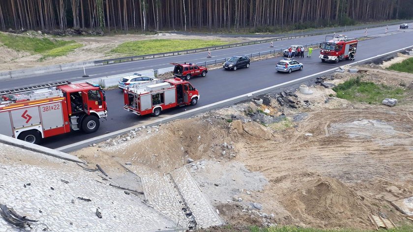 Tragiczny wypadek na trasie z Nowego Miasteczka do Nowej Soli. Z auta została miazga