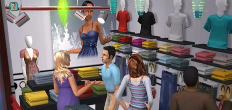 Screen z gry "The Sims 2: Moda z H&M. Akcesoria"