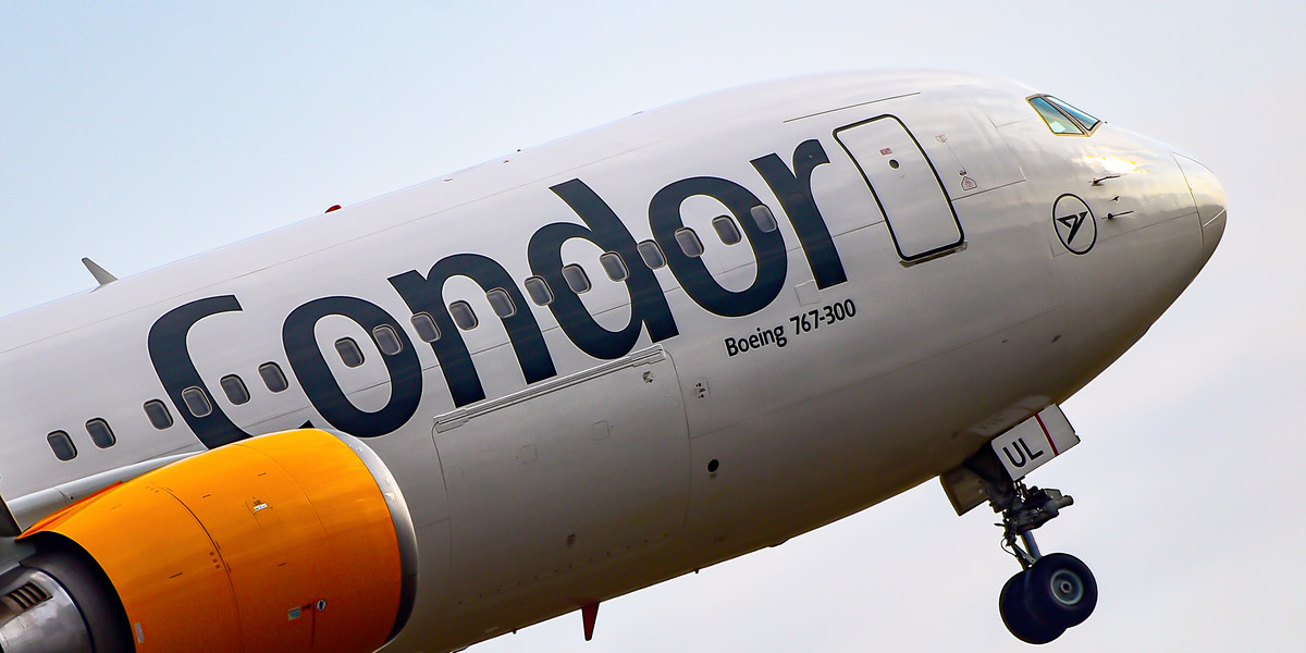 Condor to niemieckie czarterowe linie lotnicze. Wystawiono je na sprzedaż po upadku biura podróży Thomas Cook. W styczniu poinformowano, że najlepszą ofertę złożyła Polska Grupa Lotnicza, właściciel PLL LOT. 