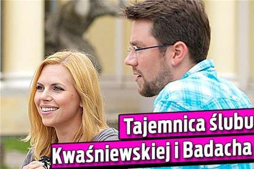 Tajemnica ślubu Kwaśniewskiej i Badacha