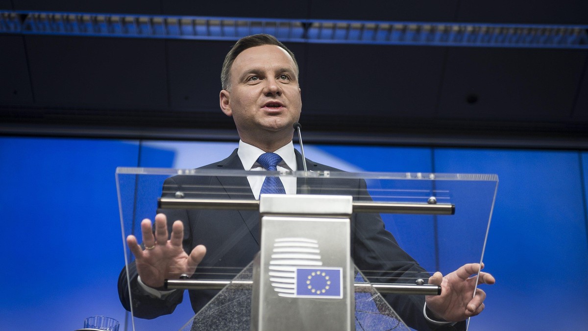 Polish President Andrzej Duda press conference