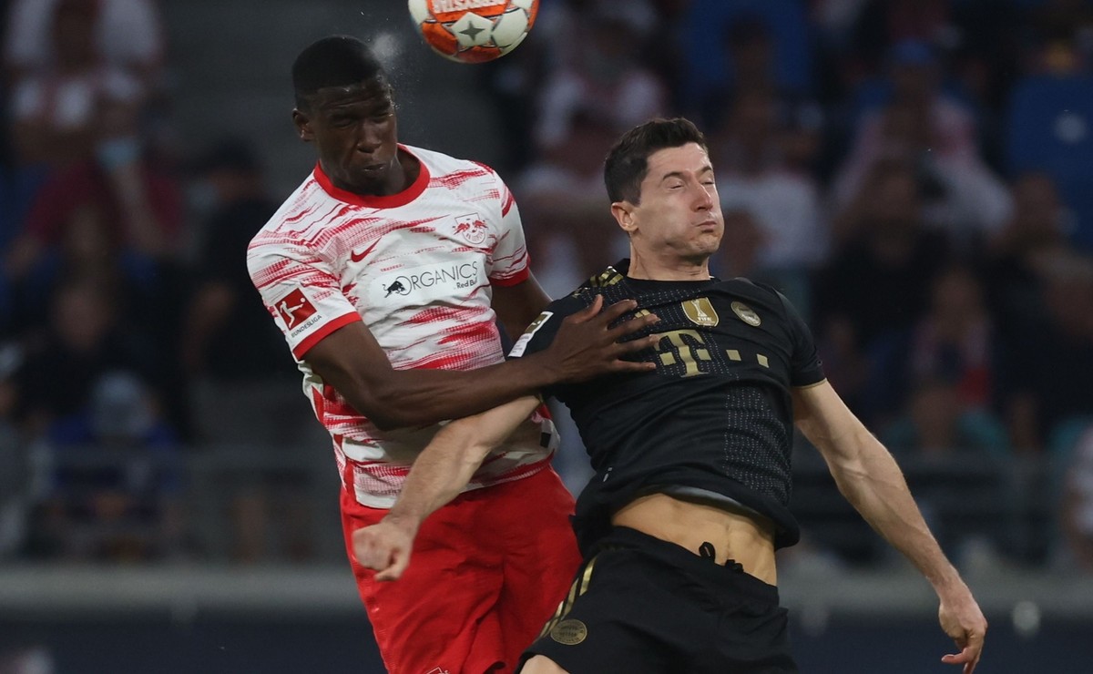 Nordi Mukiele i Robert Lewandowski
