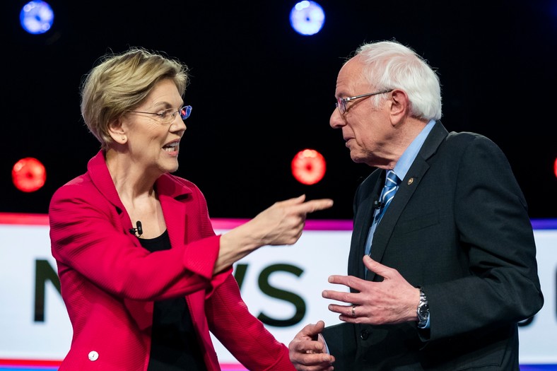 Elizabeth Warren i Bernie Sanders