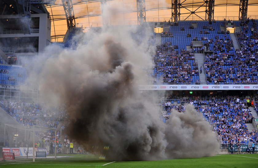 Kibole zatrzymani po meczu Lecha Poznań z Legią Warszawa