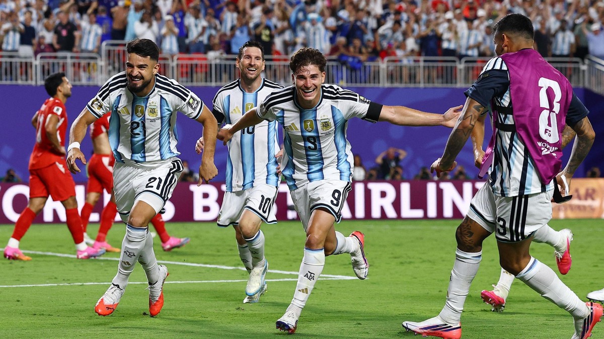 Hulijan Alvarez, strelac drugog gola za Argentinu | Foto: Reuters