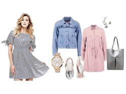 STYLIZACJE z luźnymi sukienkami. Wiosenna lekkość bytu!