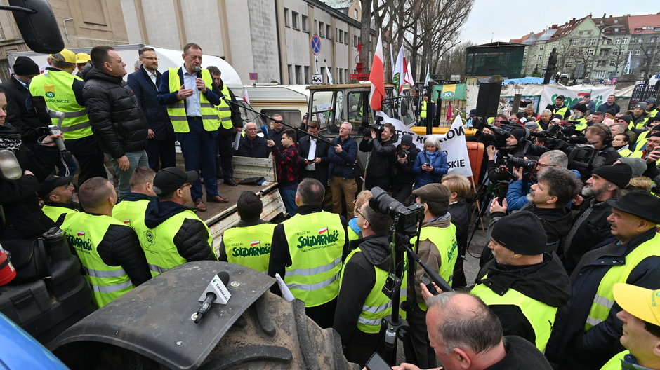 Protest rolników