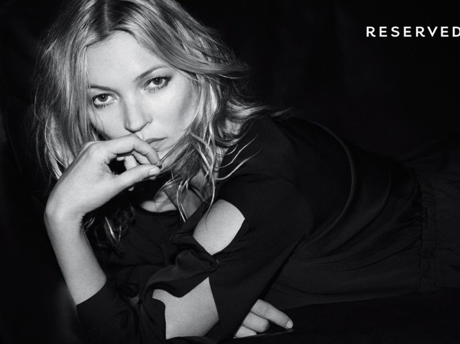 Kate Moss w kampanii Reserved jesień/zima 2017/2018