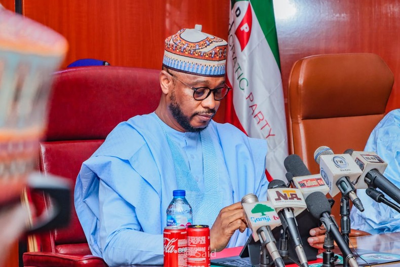 Zamfara State Governor, Dauda Lawal. [TVC]