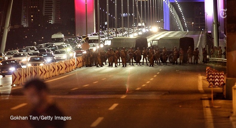 Turkish military takes over government (Getty Images)