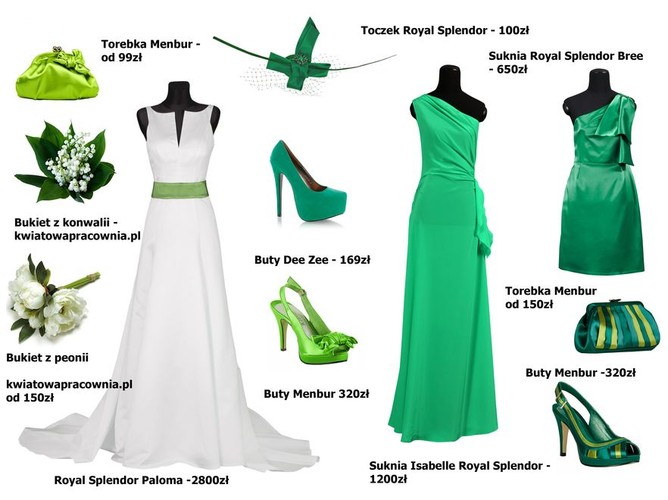 Modne stylizacje ślubne we wszystkich kolorach tęczy