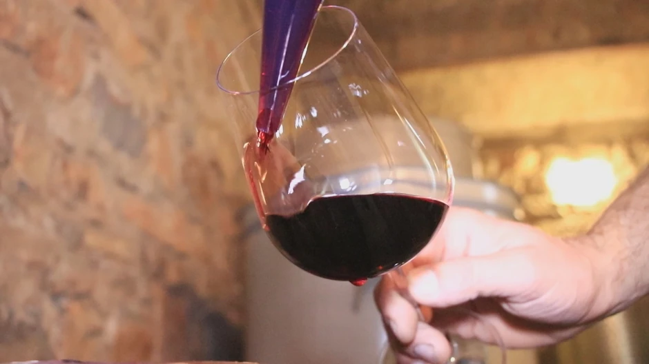 Selo Lipovac kod Topole, vino