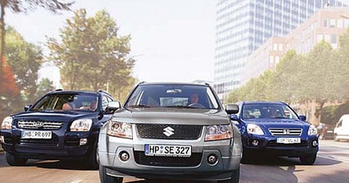 Honda CRV, Kia Sportage, Suzuki Grand Vitara Na każdą