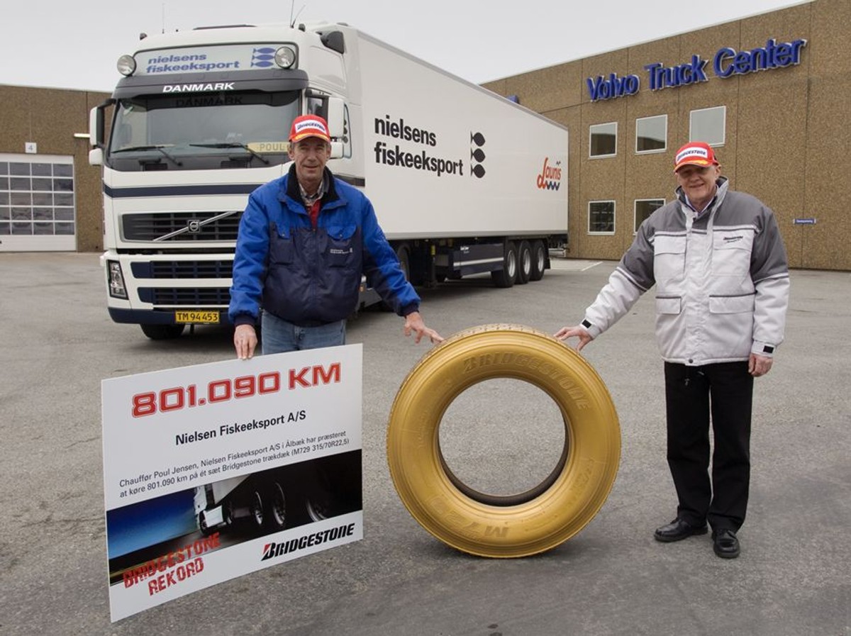 Rekord! Ponad 800 tys. km na jednej oponie