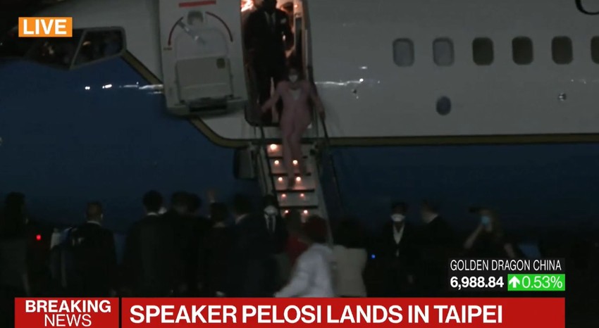 Nensi Pelosi, Tajvan