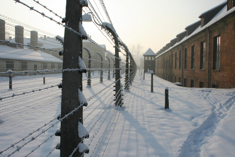 Były niemiecki obóz koncentracyjny Auschwitz Birkenau