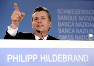 Philipp Hildebrand, szef banku Szwajcarii, idzie na wojnę z frankiem