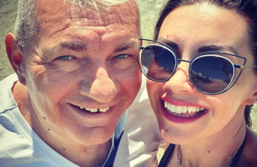 Jelena Simić sa suprugom