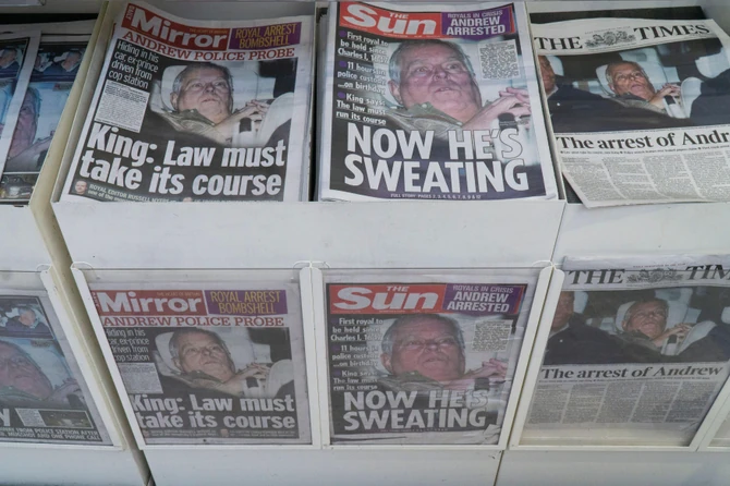 Fotografije bivšeg princa Endrua preplavile su štampu