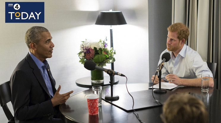Harry és Barack /Fotó: MTI