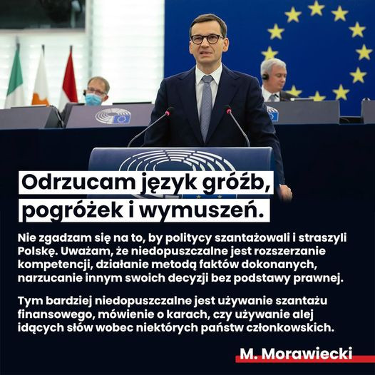 Grafika, zamieszczona przez Mateusza Morawieckiego