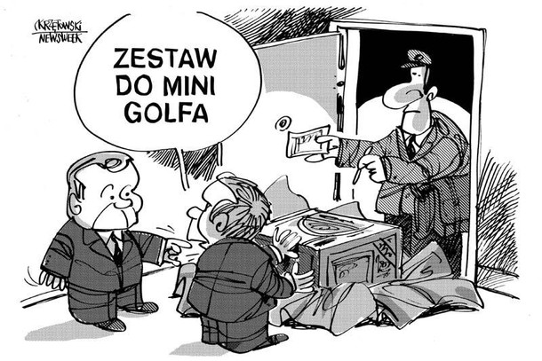 Zestaw do mini golfa