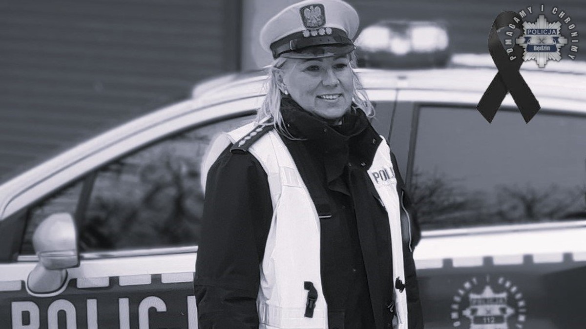 Śląska policja pogrążona w żałobie. Nagła śmierć policjantki z Będzina
