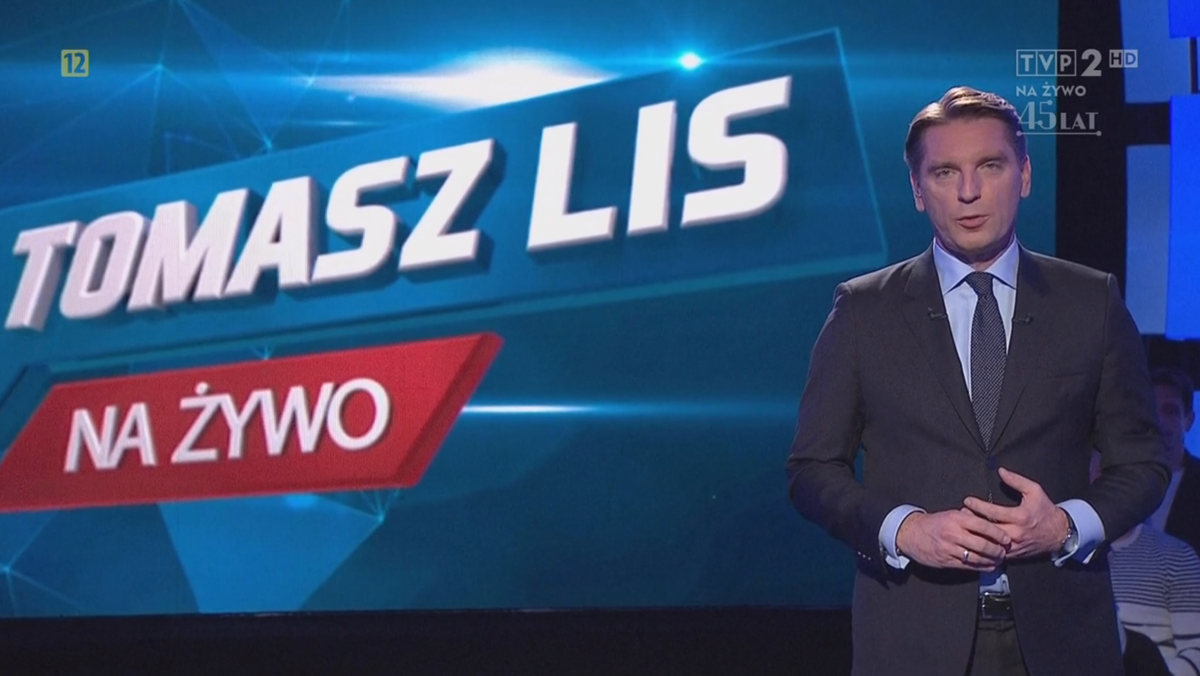 Tomasz Lis na żywo