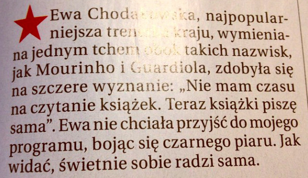 Kuba Wojewódzki w "Polityce", fot. foto KKP