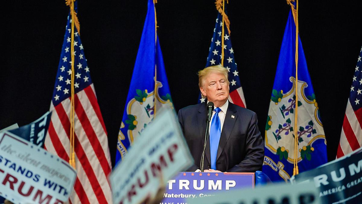 Donald Trump Rally in Hartford, CT