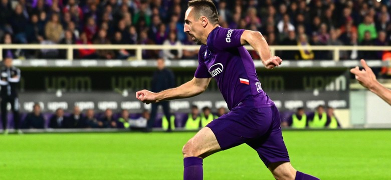 Liga włoska: Franck Ribery ukarany za odepchnięcie sędziego