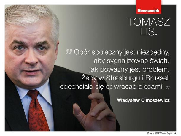 Włodzimierz Cimoszewicz Tomasz Lis