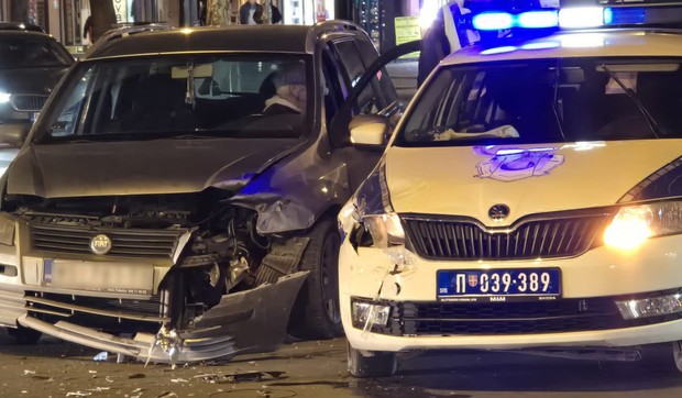 Saobraćajna nezgoda u Novom Sadu