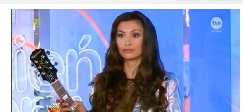 Wyśmiewana "gitarzystka" o swoim występie: Wykonałam zadanie perfekcyjnie