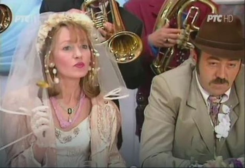 Đoša i Jelena Čvorović u seriji "Porodično blago"