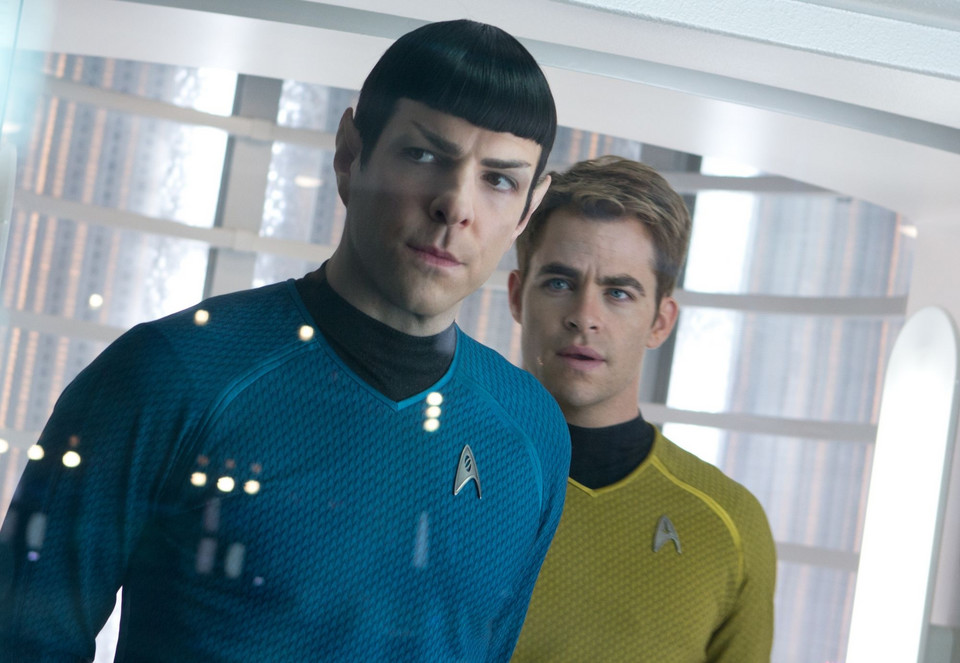 Zachary Quinto jako Spock w filmie "W ciemność. Star Trek" 