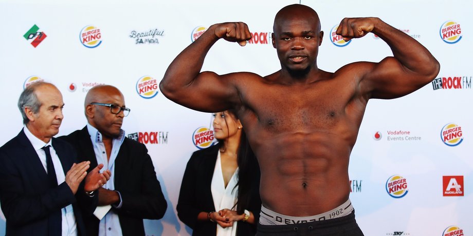 A contract with Carlos Takam has saved the October 28 show.