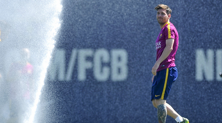 Elképzelhető, hogy futball helyett inkább hűsölni fognak majd hétvégén Messiék /Fotó: AFP